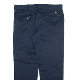 DICKIES 874 Workwear Mens Trousers Blue Regular Straight W38 L32