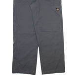 DICKIES Mens Trousers Grey Loose Straight W38 L32