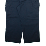 DICKIES Cargo Mens Trousers Blue Relaxed Straight W40 L25