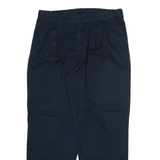 DICKIES Mens Trousers Blue Relaxed Straight W33 L29