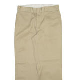 DICKIES 874 Workwear Mens Trousers Beige Regular Straight W34 L30