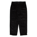 NAUTICA Mens Corduroy Trousers Black Relaxed Straight W36 L30