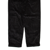 NAUTICA Mens Corduroy Trousers Black Relaxed Straight W36 L30