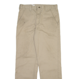CARHARTT Mens Trousers Beige Regular Straight W33 L34