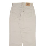 LEVI'S 597 Mens Trousers Beige Regular Straight W30 L30