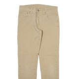 LEVI'S 511 Mens Trousers Beige Slim Straight W30 L32