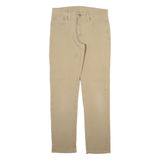 LEVI'S 511 Mens Trousers Beige Slim Straight W30 L32