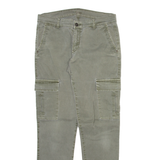 ESPRIT Womens Trousers Green Slim Tapered W29 L29