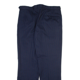 Mens Trousers Blue Regular Straight W36 L32