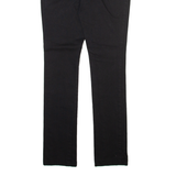 DICKIES Womens Trousers Black Slim Straight W26 L31