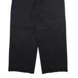 DICKIES Mens Trousers Black Regular Straight W38 L27