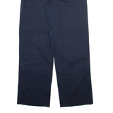 DICKIES Mens Trousers Blue Regular Straight W32 L32