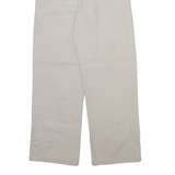 DICKIES Womens Trousers Grey Regular Straight W26 L27