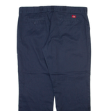 DICKIES 774 Womens Trousers Blue Regular Straight W41 L31