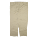DICKIES Mens Trousers Beige Regular Straight W46 L32