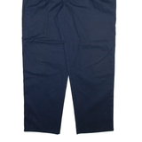 DICKIES Mens Trousers Blue Relaxed Tapered W42 L32