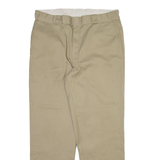 DICKIES Mens Trousers Beige Regular Straight W37 L31