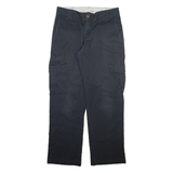 DICKIES Cargo Mens Trousers Grey Regular Straight W30 L30