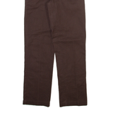 DICKIES Mens Trousers Brown Regular Straight W28 L30