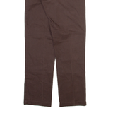 DICKIES Mens Trousers Brown Regular Straight W28 L30