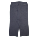 DICKIES Mens Trousers Grey Relaxed Straight W40 L30
