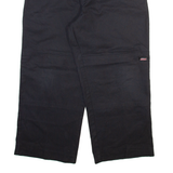 DICKIES Mens Trousers Black Relaxed Straight W36 L25