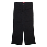 DICKIES Womens Trousers Black Regular Straight W29 L27