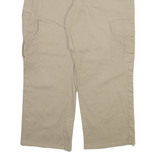 DICKIES Cargo Mens Trousers Beige Regular Straight W34 L25