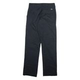DICKIES Mens Trousers Black Regular Straight W28 L32