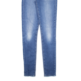 LEVI'S 721 BIG E High Rise Womens Jeans Blue Slim Skinny W25 L32