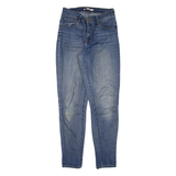 LEVI'S 721 High Rise Womens Jeans Blue Slim Skinny W25 L29