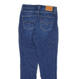 LEVI'S 721 High Rise Womens Jeans Blue Slim Skinny W25 L26