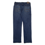 LEVI'S DENIZEN Womens Jeans Blue Relaxed Straight W32 L30