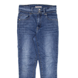 LEVI'S 721 High Rise Womens Jeans Blue Slim Skinny W28 L24