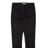 LEVI'S Womens Jeans Black Slim Skinny W29 L28
