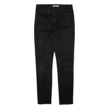 LEVI'S Womens Jeans Black Slim Skinny W29 L28