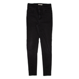 LEVI'S Mile High Womens Jeans Black Slim Skinny W27 L30