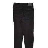 LEVI'S Mile High Womens Jeans Black Slim Skinny W27 L30