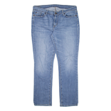 LEVI'S Womens Jeans Blue Slim Straight W34 L28