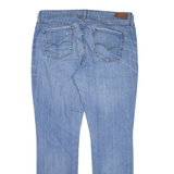 LEVI'S Womens Jeans Blue Slim Straight W34 L28