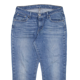 LEVI'S Classic Rise Womens Jeans Blue Slim Straight W31 L22