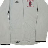 ADIDAS Stevens Athletics Mens Fleece Jacket Grey S