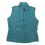 WOOLRICH Womens Fleece Gilet Blue L