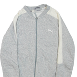 PUMA Lightweight Womens Track Jacket Grey UK 10