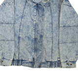 Womens Denim Jacket Blue L