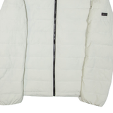 DKNY Mens Puffer Jacket Grey L