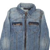 DKNY Womens Denim Jacket Blue S