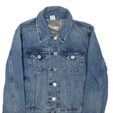 LEVI'S Womens Denim Jacket Blue XS