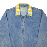 REDHEAD Mens Denim Jacket Blue 3XL