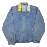 REDHEAD Mens Denim Jacket Blue 3XL